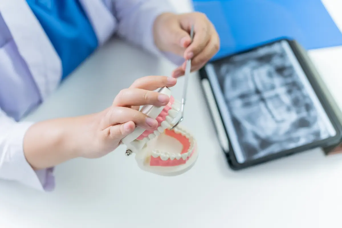 Planificación de un tratamiento mediante radiología dental digital